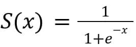 Sigmoid activation function.